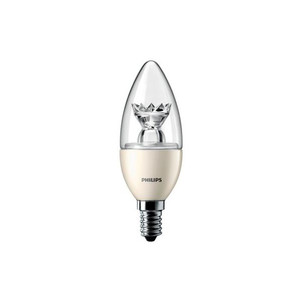 E1406230LED X-Diverse E14-230v006w113x38 Bulb E14 230v   6w h:113 x ø:38mm LED LED Candle (25,000 hours) Dimmable "40w"
